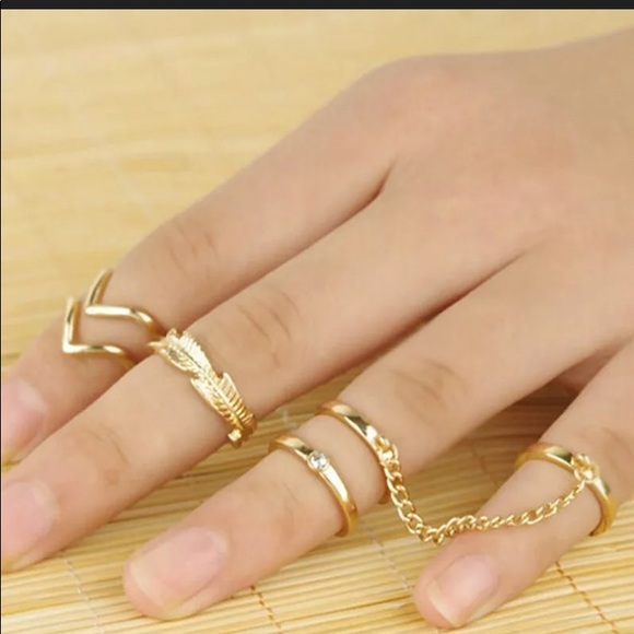 6 Ring Boho Set - Picture 3 of 5